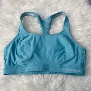Columbia Sports Bra Teal Size Large.
